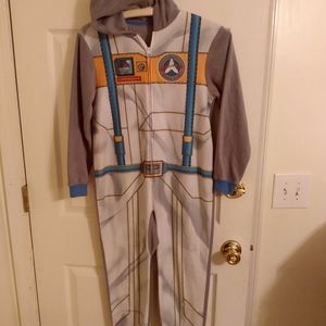 Space Commander Fleece sleeper no feet